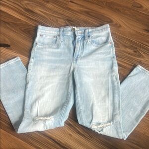 Madewell High-Rise Slim Crop Boy Jeans